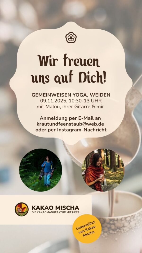 MINDFUL CACAO MORNING: Kakao Mischa Gathering am 09.11.2025 in WEIDEN